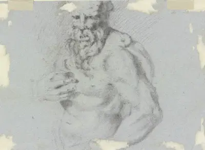 Heiliger Hieronymus (Fragment) av Gaspare Diziani