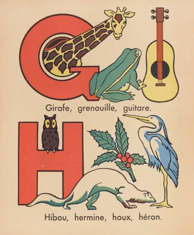 A. B. C. à colorier Pl.08 av Gaston Marechaux