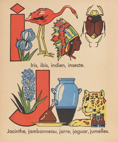 A. B. C. à colorier Pl.10 av Gaston Marechaux