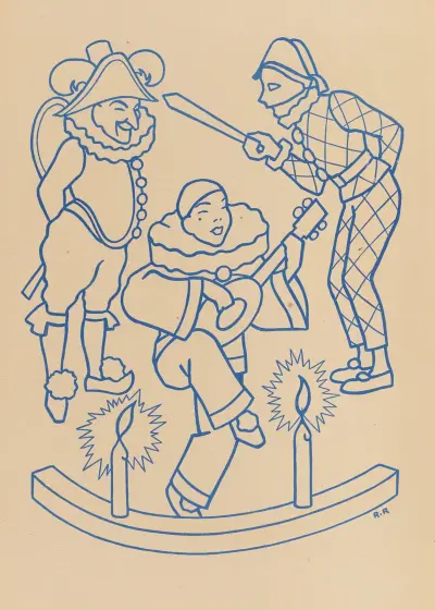 Målarbok pl. 10 av Gaston Marechaux