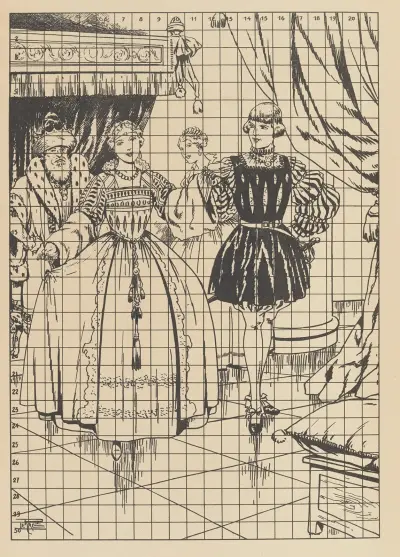 Målarbok Pl.16 av Gaston Marechaux