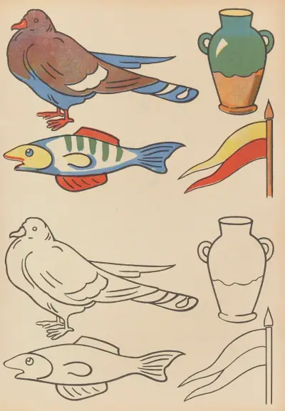 Album à colorier Pl.02 av Gaston Marechaux