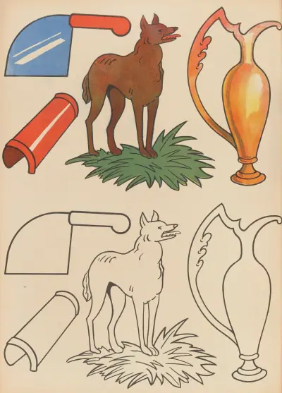 Album à colorier Pl.17 av Gaston Marechaux
