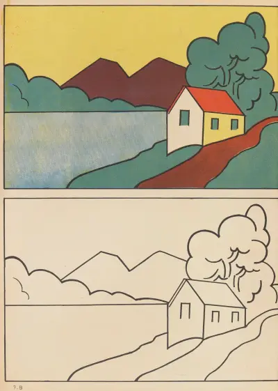 Album à colorier Pl.33 av Gaston Marechaux