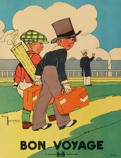 Bon voyage Pl.01 av Gaston Marechaux