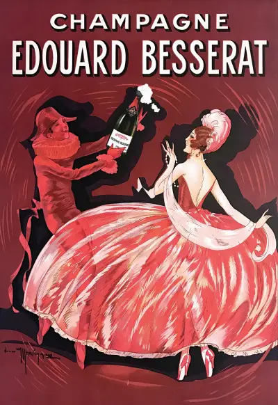 Champagne Edouard Besserat av Gaston Marechaux