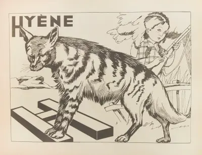 Hyéne av Gaston Marechaux