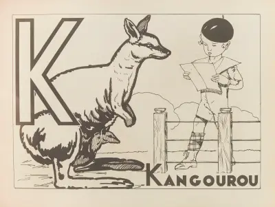 Känguru av Gaston Marechaux