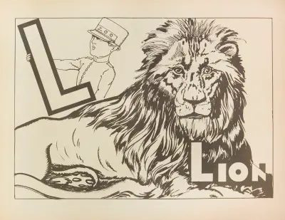 Lejon av Gaston Marechaux