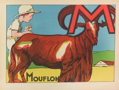 Mouflon av Gaston Marechaux
