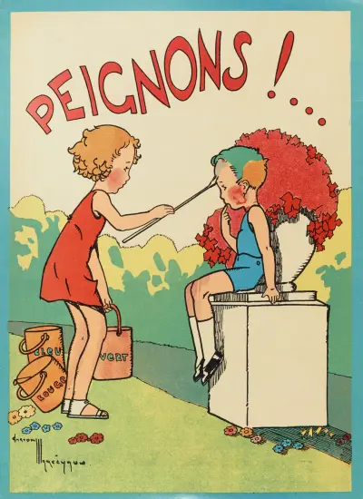 Peignons! Pl.01 av Gaston Marechaux