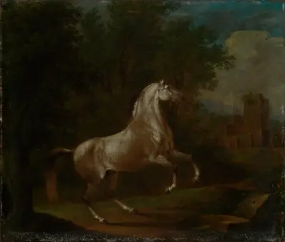 Steigender Schimmel av Johann Georg Pforr
