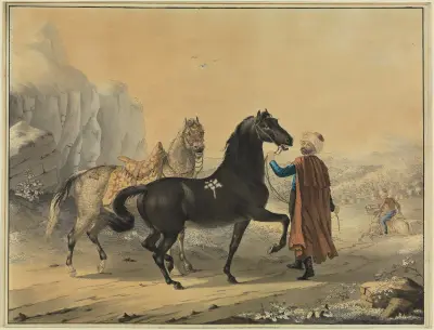 Turk med svart och skimmel av Johann Georg Pforr
