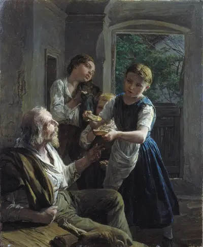Beggar av Ferdinand Georg Waldmüller