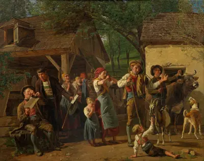 Utsökningen av Ferdinand Georg Waldmüller