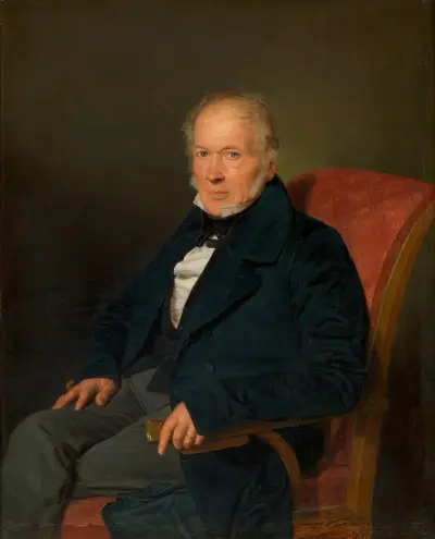 Johann Jakob Schwartz von Mohrenstern (Fabriksdirektor und Privatier) av Ferdinand Georg Waldmüller