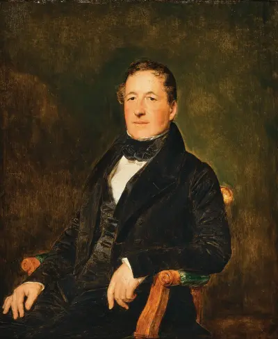 Porträtt av Friedrich Eltz (1782–1855) av Ferdinand Georg Waldmüller
