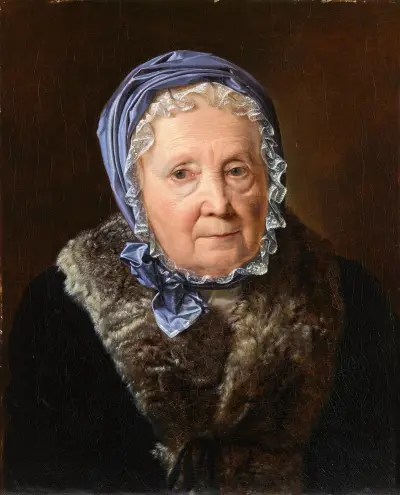 Rosina Wieser vid 83 års ålder av Ferdinand Georg Waldmüller