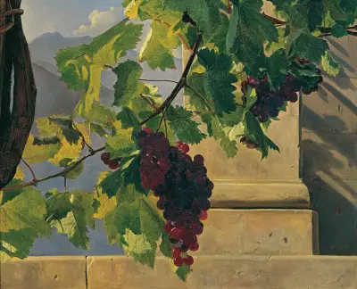 Traubengehänge av Ferdinand Georg Waldmüller