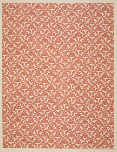 Ensemble de papiers de garde pour Eugène Verneau Pl.13 av George Auriol