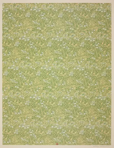 Ensemble de papiers de garde pour Eugène Verneau Pl.30 av George Auriol