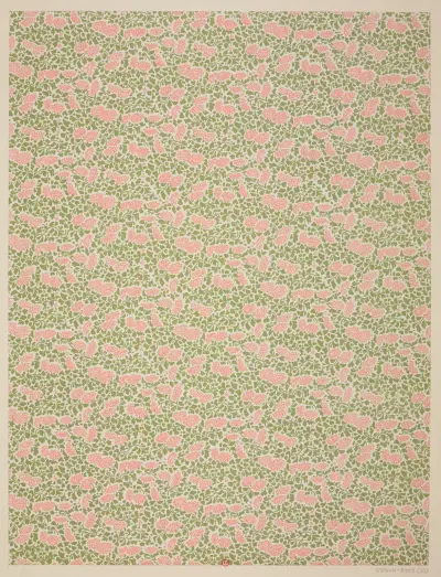 Ensemble de papiers de garde pour Eugène Verneau Pl.33 av George Auriol