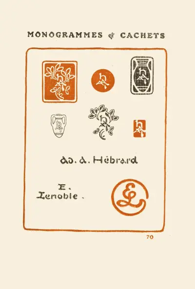 Andra boken om monogram, märken, sigill och exlibris pl. 68 av George Auriol