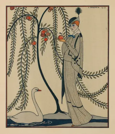 I Hesperidernas trädgård av George Barbier