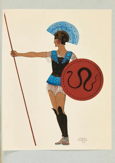 Teaterkostymer av George Barbier