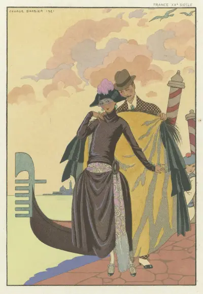 Elle et Lui ; France XXe siècle av George Barbier
