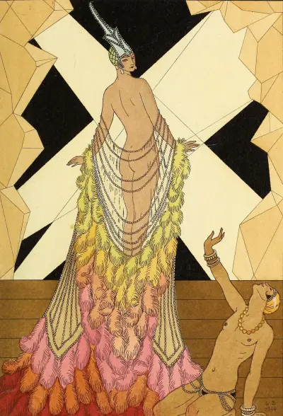 Falbalas et fanfreluches, L'Orgueil av George Barbier