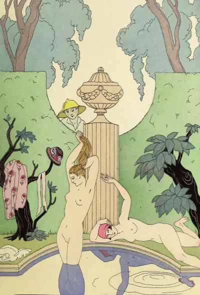 Falbalas et fanfreluches, La Luxure av George Barbier
