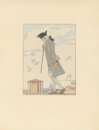 Den dubbla älskarinnan av George Barbier
