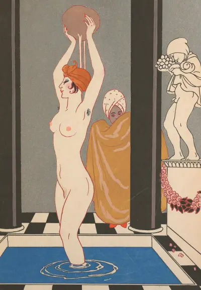 La Vasque av George Barbier