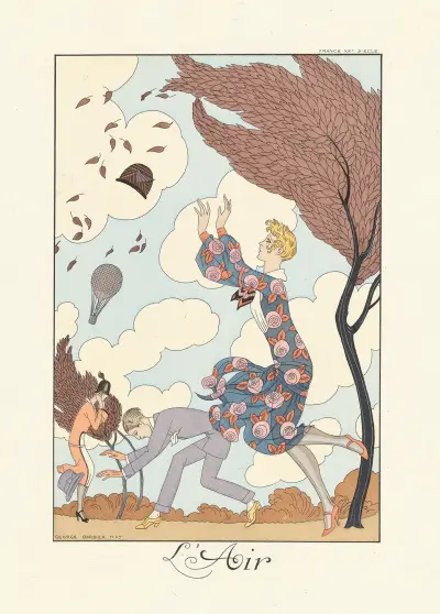 Luft av George Barbier