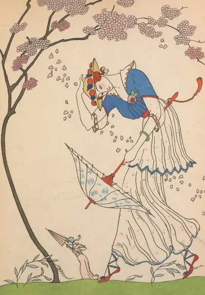 Vindstöten av George Barbier