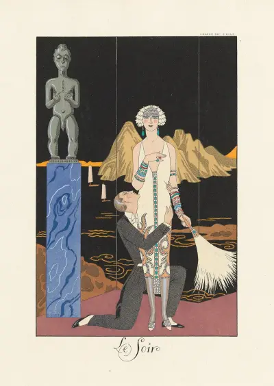 Kväll av George Barbier