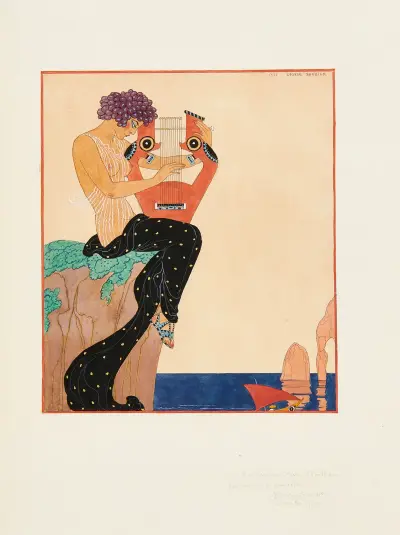 Les Chansons de Bilitis. av George Barbier