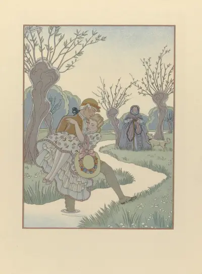 Farliga förbindelser av George Barbier