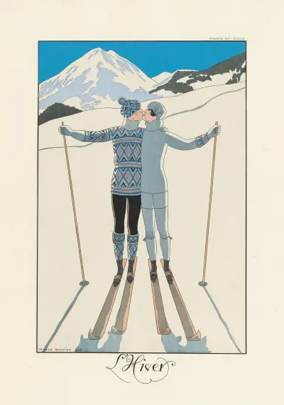 Vinter av George Barbier