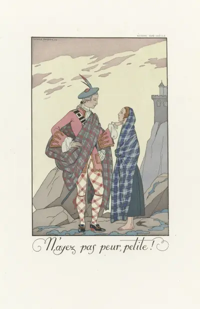 N’ayez pas peur, petite! av George Barbier