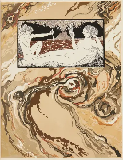 Komedifigurer. av George Barbier