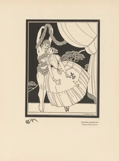 Thamar Karsavina av George Barbier