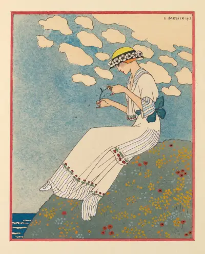 Un Peu (Lite) av George Barbier