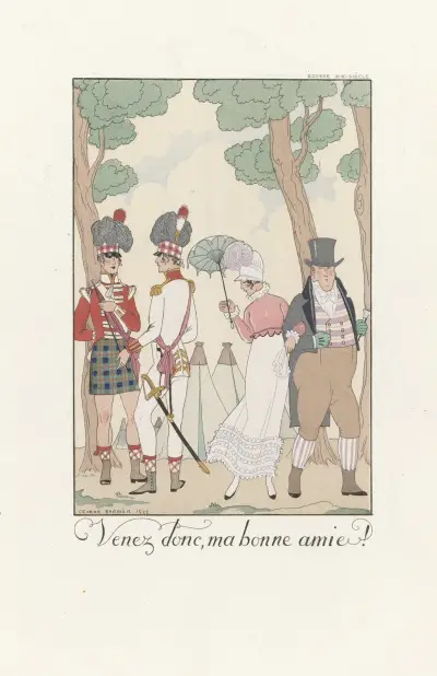 Kom, min goda vän! av George Barbier