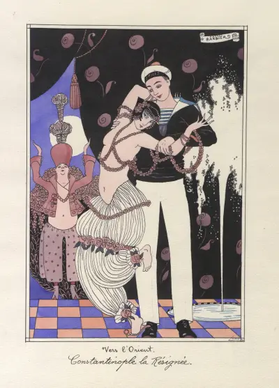 Mot Orienten. Det tålmodiga Konstantinopel av George Barbier