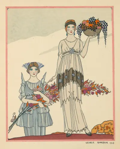 Voici ses fleurs, des fruits, des feuilles et des branches… av George Barbier