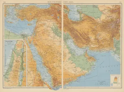 South-Western Asia av John George Bartholomew