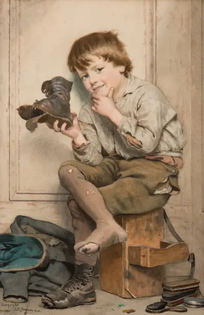 Pegged Out av John George Brown