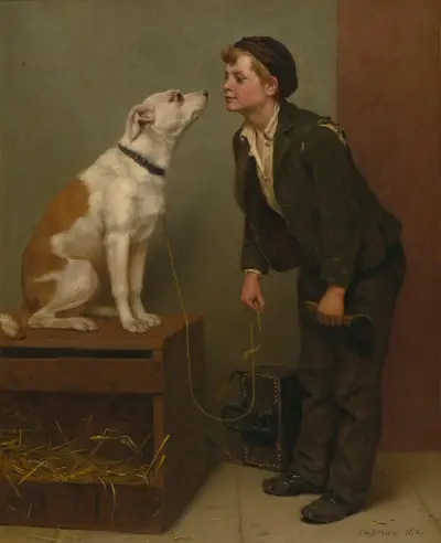 Who Do You Love av John George Brown